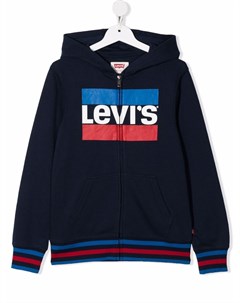 Куртка с капюшоном и логотипом Levi's kids