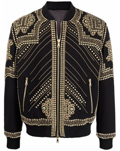 Бомбер с заклепками Balmain