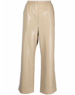 Укороченные брюки с завышенной талией Nanushka
