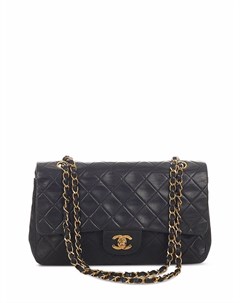 Маленькая сумка на плечо Double Flap 2017 го года Chanel pre-owned