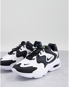 Черно белые кроссовки Air Max 2X Nike