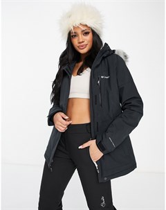 Утепленная лыжная куртка черного цвета Ava Alpine Columbia