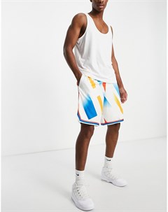 Кремовые шорты с графическим принтом DNA Nike basketball