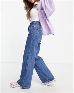 Синие джинсы с широкими штанинами Cotton On Cotton:on