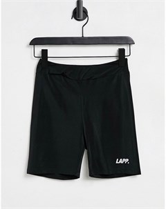 Черные короткие леггинсы с логотипом LAPP Lapp the brand