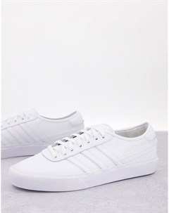 Белые кожаные кроссовки Delpala Adidas originals