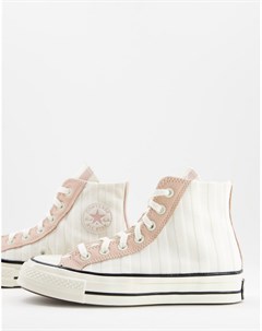 Высокие кеды с полосками приглушенных тонов Chuck 70 Converse