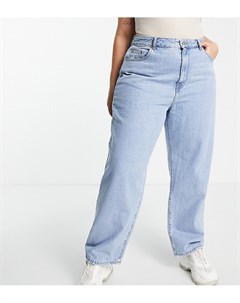 Светлые джинсы в винтажном стиле oversized Bella Dr denim plus