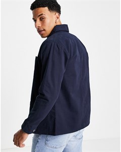 Темно синяя куртка в утилитарном стиле French connection