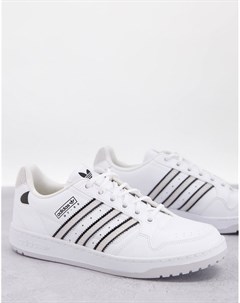 Белые кроссовки с серыми вставками NY 90 Adidas originals