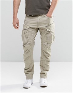 Суженные брюки карго с молниями Rovic 3D G-star