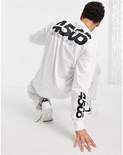 Oversized лонгслив с принтом на спине ASOS DESIGN 4505 Asos 4505