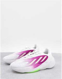 Кроссовки белого и фиолетового цвета Ozelia Adidas originals