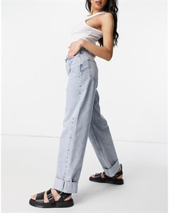 Выбеленные oversized джинсы в винтажном стиле из переработанного смесового хлопка Topshop