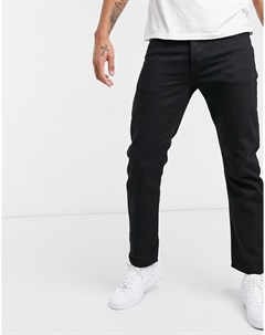 Черные прямые джинсы Topman