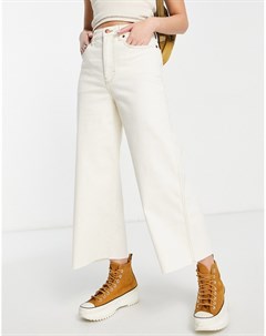 Белые джинсы с завышенной талией и широкими штанинами Wrangler