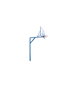 Стойка баскетбольная стационарная Г образная уличная вынос 1 0 м М861 Ellada