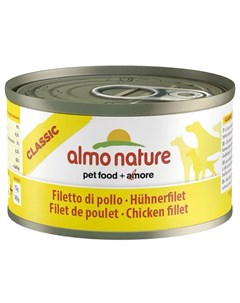 Влажный корм для собак Classic Chicken Fillet 0 095 кг Almo nature