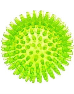 Игрушка мяч из термопластичной резины для собак O 8 см Зеленый Ferplast