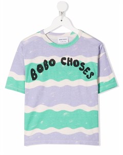 Полосатая футболка с логотипом Bobo choses