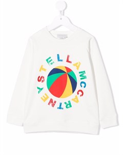 Толстовка с логотипом Stella mccartney kids