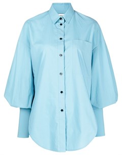 Рубашка оверсайз с узкими манжетами Enföld