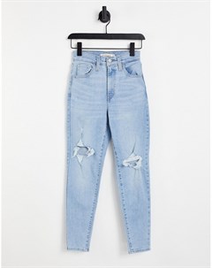 Светлые джинсы в винтажном стиле с завышенной талией и разрывами Levi's®