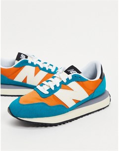 Кроссовки бирюзового цвета 237 New balance