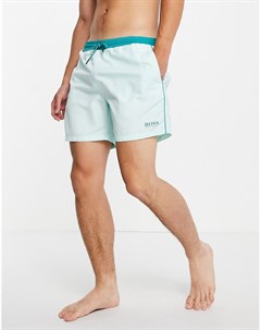 Мятно зеленые шорты для плавания BOSS Starfish Boss bodywear