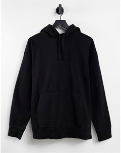 Oversized худи черного цвета от комплекта Topman