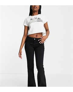 Черные расклешенные джинсы с карманами в стиле 00 х Asyou