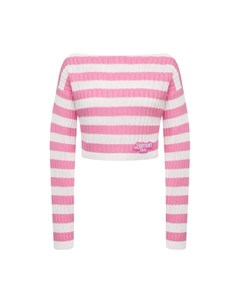 Пуловер из шерсти и хлопка x Barbie Balmain