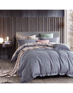 Комплект постельного белья 1 5 спальный бежево серый Pappel