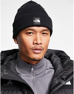 Черная шапка бини Black Box The north face