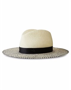 Соломенная шляпа федора Zango Maison michel