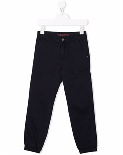 Зауженные брюки David с нашивкой логотипом Zadig & voltaire kids