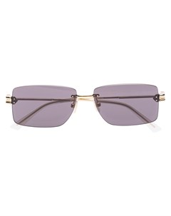 Солнцезащитные очки в прямоугольной оправе Bottega veneta eyewear