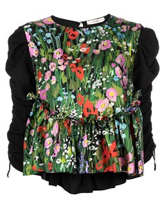 Блузка Gusta с цветочным принтом Brogger