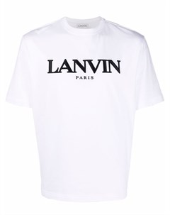Футболка с логотипом Lanvin