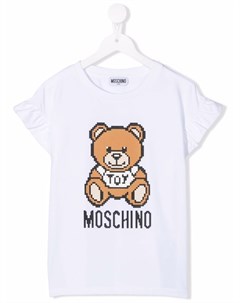 Футболка с принтом Moschino kids