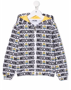 Худи с логотипом Moschino kids