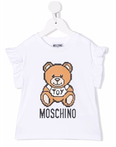 Футболка с принтом Moschino kids