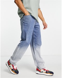Мешковатые джинсы с градиентным эффектом Asos design