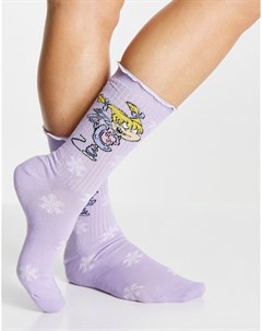 Сиреневые носки Rugrats Asos design