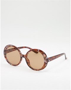 Солнцезащитные очки в стиле oversized с круглыми линзами Romance Aj morgan
