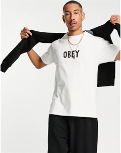 Белая футболка Og Obey