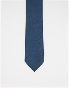 Однотонный галстук светло синего цвета French connection