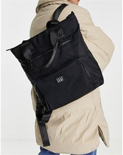 Черный рюкзак квадратной формы Elle sport