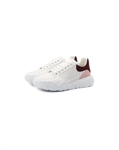 Кожаные кроссовки Court trainer Alexander mcqueen