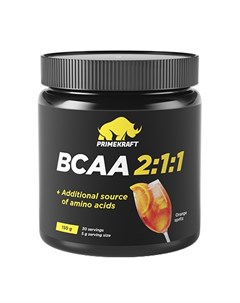 Аминокислоты BCAA 2 1 1 Апельсиновый спритц 150 г Prime kraft